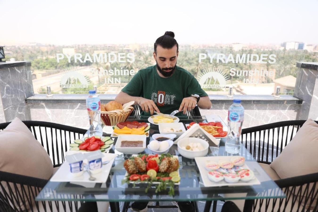Pyramids Sunshine View Hotel Kafret el-Gabal Buitenkant foto