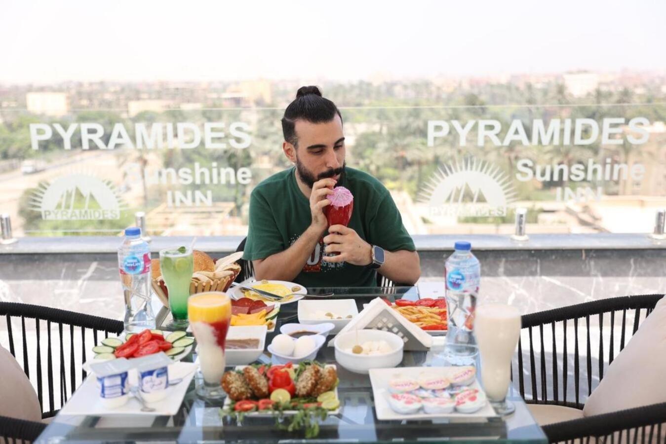Pyramids Sunshine View Hotel Kafret el-Gabal Buitenkant foto