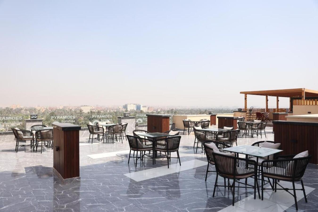 Pyramids Sunshine View Hotel Kafret el-Gabal Buitenkant foto