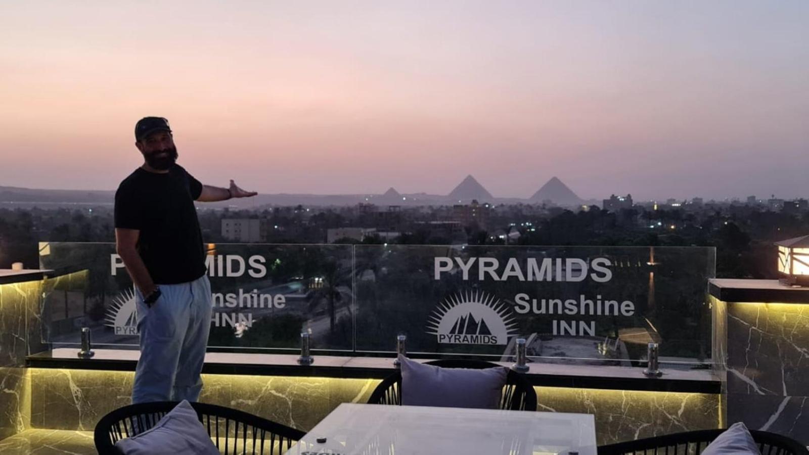 Pyramids Sunshine View Hotel Kafret el-Gabal Buitenkant foto